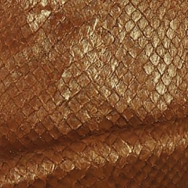 Metallised salmon leather
